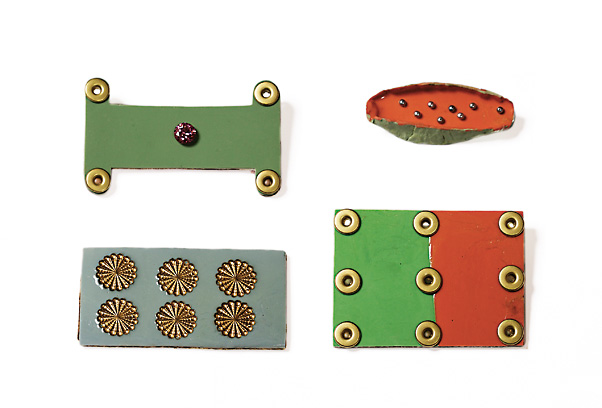 4 Brooches “NYC” 2010